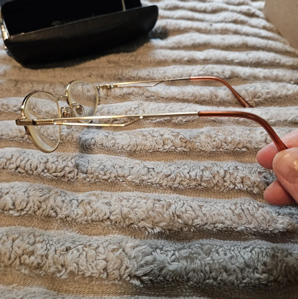 SALE ** Elegant Gold Prescription Women's Glasses